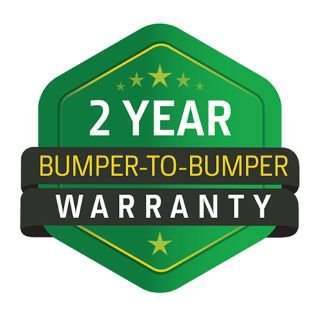 Image showing the bumper-to-bumper warranty badge. Image showing the bumper-to-bumper warranty badge.