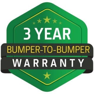 Icon that shows the 3 year bumper to bumper badge Icon that shows the 3 year bumper to bumper badge