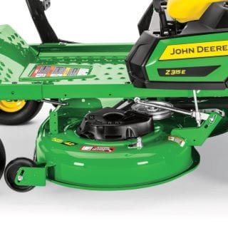 Image showing 42 in. Accel Deep mower deck on the John Deere Z315E Image showing 42 in. Accel Deep mower deck on the John Deere Z315E