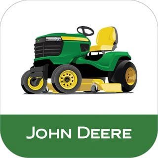 Image that shows the John Deere MowerPlus app Image that shows the John Deere MowerPlus app